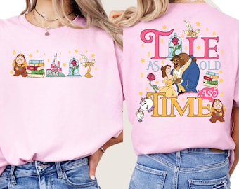 Disney Prinzessin T-shirt, Magische Belle T-Shirt, Disney Familienurlaub Shirt, Prinzessin Charakter Outfit, Mädchen Reise