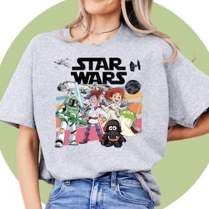 Maglietta di Star Wars / Maglietta di Star Wars / Taglie S / S Maglietta divertente / This Is The Way / Enchantic Co