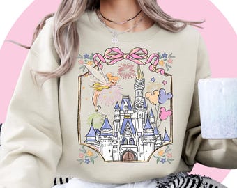 Disney Tinkerbell Shirt, Magical Princess Tee, Faith Trust Pixie Dust Gift, Family Trip T-Shirt, Disney Apparel