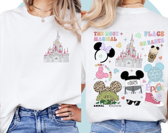 Camisa Disney de viaje para niñas / Camisa Disney / Camisas a juego / Disney para niñas / Camisa Minnie para mujer / Viaje de deseo para niños