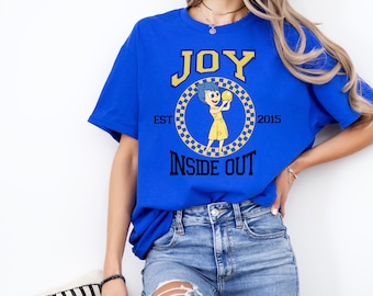 Inside Out Joy Shirt, Inside Out Characters Shirts, Inside Out Sweatshirt, Inside Out Group Matching, Inside Out Family Party
