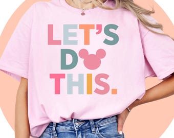 Camiseta de Disney, regalo bonito para mujer, camiseta de Disney de moda, camiseta de Mickey Mouse, camiseta de vacaciones familiares