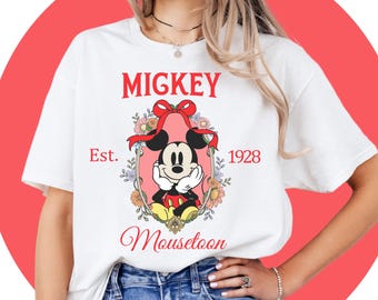 T-shirt personnage Disney | T-shirt Disney Trip pour fille | Chemise Disney | Chemises assorties | Filles Disney | Chemise Mickey pour femme | Voyage de souhaits d'enfants