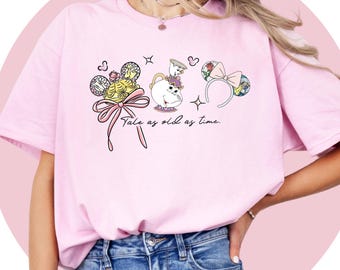 Disney Prinzessin T-shirt, Magische Belle T-Shirt, Disney Familienurlaub Shirt, Prinzessin Charakter Outfit, Mädchen Reise
