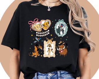 Camiseta de Disney El Rey León, camiseta vintage de Simba, camiseta infantil Hakuna Matata, ropa familiar de Animal Kingdom