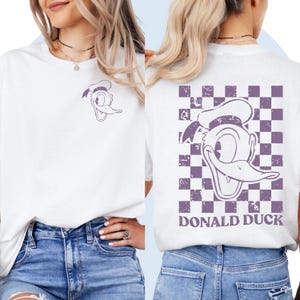 Donald Duck T-shirt, Disney Family Tee, Cute Birthday Shirt, Matching Disney Vacation Apparel for Kids