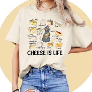 Disney Ratatouille Shirt, Chef Remy Tee, Pixar Little Chef T-Shirt, Cute Mouse Graphic Tee, Gift for Fans