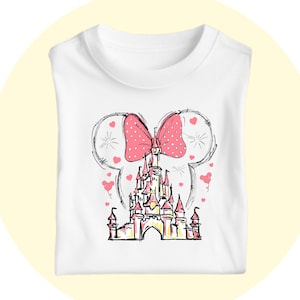 Disney Castle Shirt, Disney Watercolor Castle Tee, Disney Vacation Disney Princess Gift, Disney Girls Trip, Princess Tee, Princess Castle