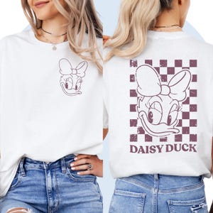 Daisy Duck T-shirt, Disney Family Tee, Cute Birthday Shirt, Matching Disney Vacation Apparel for Kids