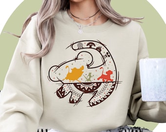 Disney Lion Shirt | Lion King Shirt | Disney SweatShirt | Matching Disney | Mickey Head Disney Lion Shirt