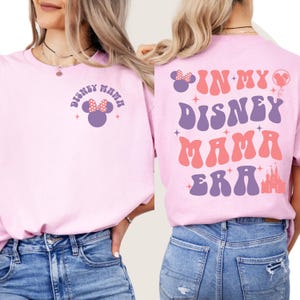Disney Mama Shirt, Minnie Mouse Mom Tee, Gift for Mom, Disney Family Vacation Shirt, Cute Disney Mama Tee, Mothers Day Gift, Disney Trip