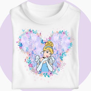 Disney Princess Shirt, Disney Watercolor Castle Tee, Disney Vacation Disney Princess Gift, Disney Girls Trip, Princess Tee, Princess Castle