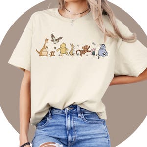 Disney Pooh Bear Shirt | Winnie the Pooh Shirt | Paris Family Shirt | Gifts For Her | Graphic Tee | Disney Magical | Shirt Tshirt