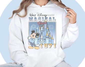 Disney-shirt, aangepaste familie-matching T-shirts, shirts Mickey Mouse en Minnie Mouse, Disney-reiscadeau voor haar