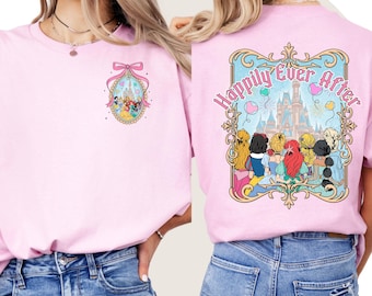 Disney Prinzessin T-shirt, Magische Belle T-Shirt, Disney Familienurlaub Shirt, Prinzessin Charakter Outfit, Mädchen Reise