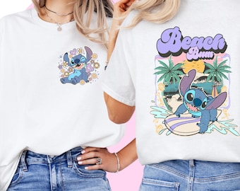 ヴィンテージ 00s y2k リロ スティッチ Tシャツ タイダイ