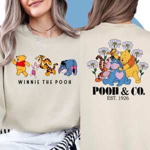 Shirt Sweatshirt Hoodie | Adults And Kids | Winnie The Pooh | Pooh Tshirt | Pooh Sweatshirt | Disney winnie clothes