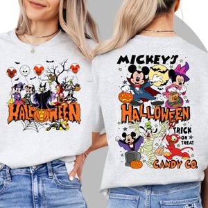Cute Disney Halloween Shirt | Mickey Fall Shirt | Disney Fall SweatShirt | Matching Halloween | Mickey Head Disney Halloween Shirt