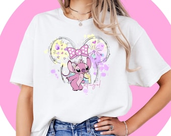 Camiseta de Stitch de Disney / Sudadera de Disney / Camiseta de playa de Stitch / Vacaciones de Disney / Ropa de Lilo y Stitch