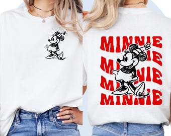 Disney Character Tshirt | Girls Trip Disney Shirt | Disney Shirt | Matching Shirts | Girls Disney | Womens Minnie Shirt | Kids Wish Trip