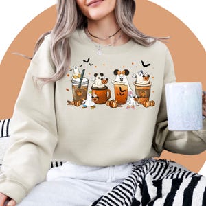 Cute Disney Halloween Shirt | Mickey Fall Shirt | Disney Fall SweatShirt | Matching Halloween | Mickey Head Disney Halloween Shirt