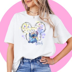 Camiseta de Stitch de Disney / Sudadera de Disney / Camiseta de playa de Stitch / Vacaciones de Disney / Ropa de Lilo y Stitch