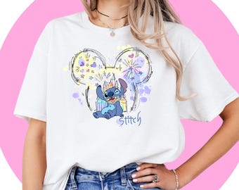 Disney Stich TShirt | Disney Sweatshirt | Stitch Strand TShirt | Disney Urlaub | Lilo und Stitch Kleidung
