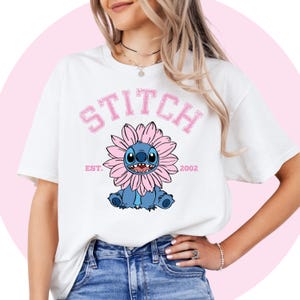 Lilo And Stitch Shirt | Angel Shirt | Stitch Birthday Tshirt | Lilo Child Tshirt | Disney Cartoon Shirt Unisex Adult Kids | Disney theme
