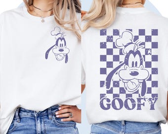 Goofy T-shirt, Disney Family Tee, Cute Birthday Shirt, Matching Disney Vacation Apparel for Kids