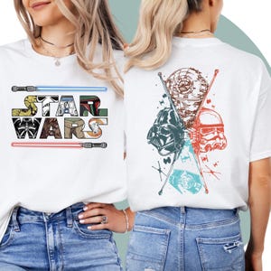 Camiseta Star Wars / Camiseta Star Wars / Tallas de camisa S / S Camiseta divertida / Este es el camino / Enchantic Co