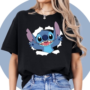 Camiseta de Stitch de Disney / Sudadera de Disney / Camiseta de playa de Stitch / Vacaciones de Disney / Ropa de Lilo y Stitch