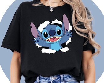 Disney Stich TShirt | Disney Sweatshirt | Stitch Strand TShirt | Disney Urlaub | Lilo und Stitch Kleidung