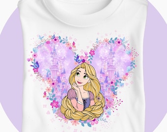 Disney Princess Shirt, Disney Watercolor Castle Tee, Disney Vacation Disney Princess Gift, Disney Girls Trip, Princess Tee, Princess Castle