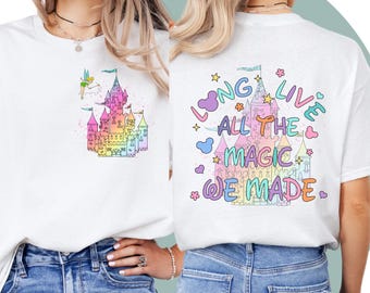 Camisa Disney de viaje para niñas / Camisa Disney / Camisas a juego / Disney para niñas / Camisa Minnie para mujer / Viaje de deseo para niños