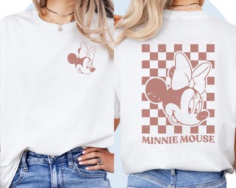 Camiseta de Minnie Mouse / Camiseta de Disney para niñas / Camiseta de Disney / Camisetas a juego / Camiseta de Disney para niñas / Camiseta de Minnie para mujer / Viaje de deseos para niños