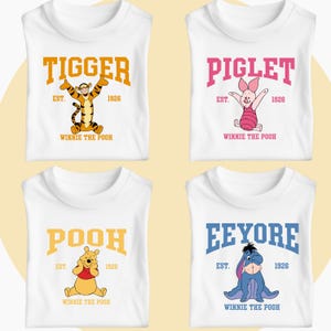 Disney Pooh Shirt, Princess Shirt, Disney Eeyore, Disneyland Family Vacation Shirt, Walt Disney World Trip Shirt