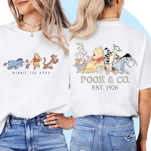 Camisa Pooh Bear / Disney Magical / Disney Gift Idea / Disney Trip Shirt / Shirt Sudadera con capucha / Camiseta gráfica / Manga corta /