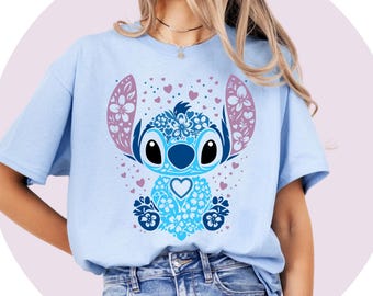 Disney Stitch TShirt | Disney Sweatshirt | Stitch Beach TShirt | Disney Vacation | Lilo and Stitch Clothes