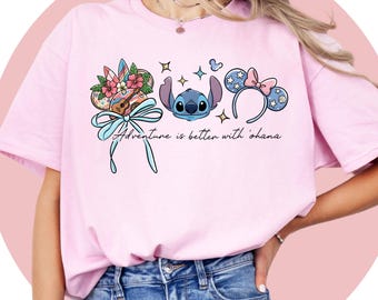 Disney Stitch Shirt, Cute Stitch Tee, Lilo and Stitch Family Shirt, Disney Vacation Tee, Stitch Gift for Disney Lovers