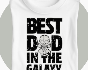 Star Wars-shirt vader, beste vaderdagcadeau, gepersonaliseerd T-shirt papa, coole vadersclub, bijpassende Disney-shirt