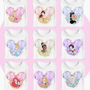 Disney Princess Shirt, Disney Watercolor Castle Tee, Disney Vacation Disney Princess Gift, Disney Girls Trip, Princess Tee, Princess Castle