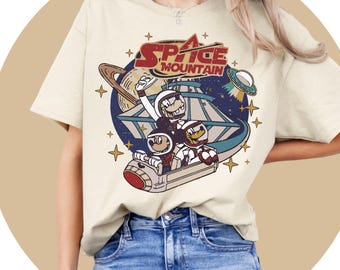 Space Mountain Shirt | Retro Disney Shirt | Disney SweatShirt | Matching Disney | Mickey Head Disney Lion Shirt
