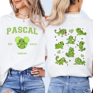 Rapunzel Shirt, Disney Family Tee, Pascal Shirt, Custom Kids Apparel, Disney Trip Outfit
