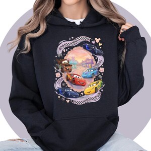 Disney Bilar T-shirt - Blixten McQueen Kylarfjädrar T-shirt För Barn Och Vuxna bild 9