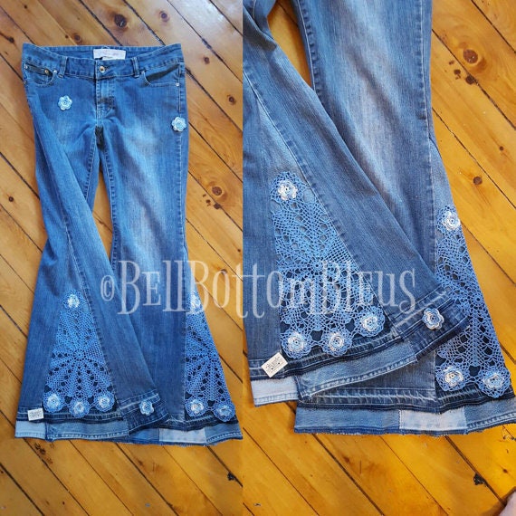 Bell Bottoms Jeans Custom Made - Etsy