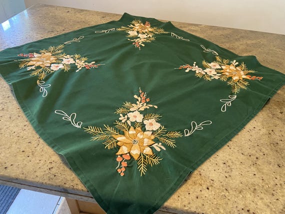 HAND-EMBROIDERED TABLECLOTH
