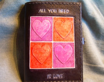 All You Need Is Love Genuine Leather Journal