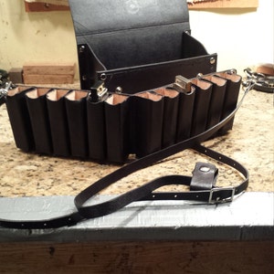 Harmonica Case Genuine Leather Handmade Holder image 5