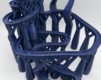 Marble Run 2 with Tree Supports Digital 3D STL File for 3D Printing