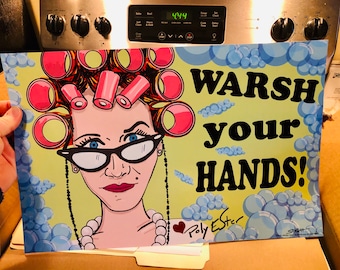WARSH your hands!